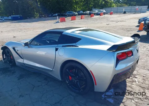 2016 Chevrolet Corvette Stingray z USA, uszkodzony, nr VIN 1G1YD2D77G5107661